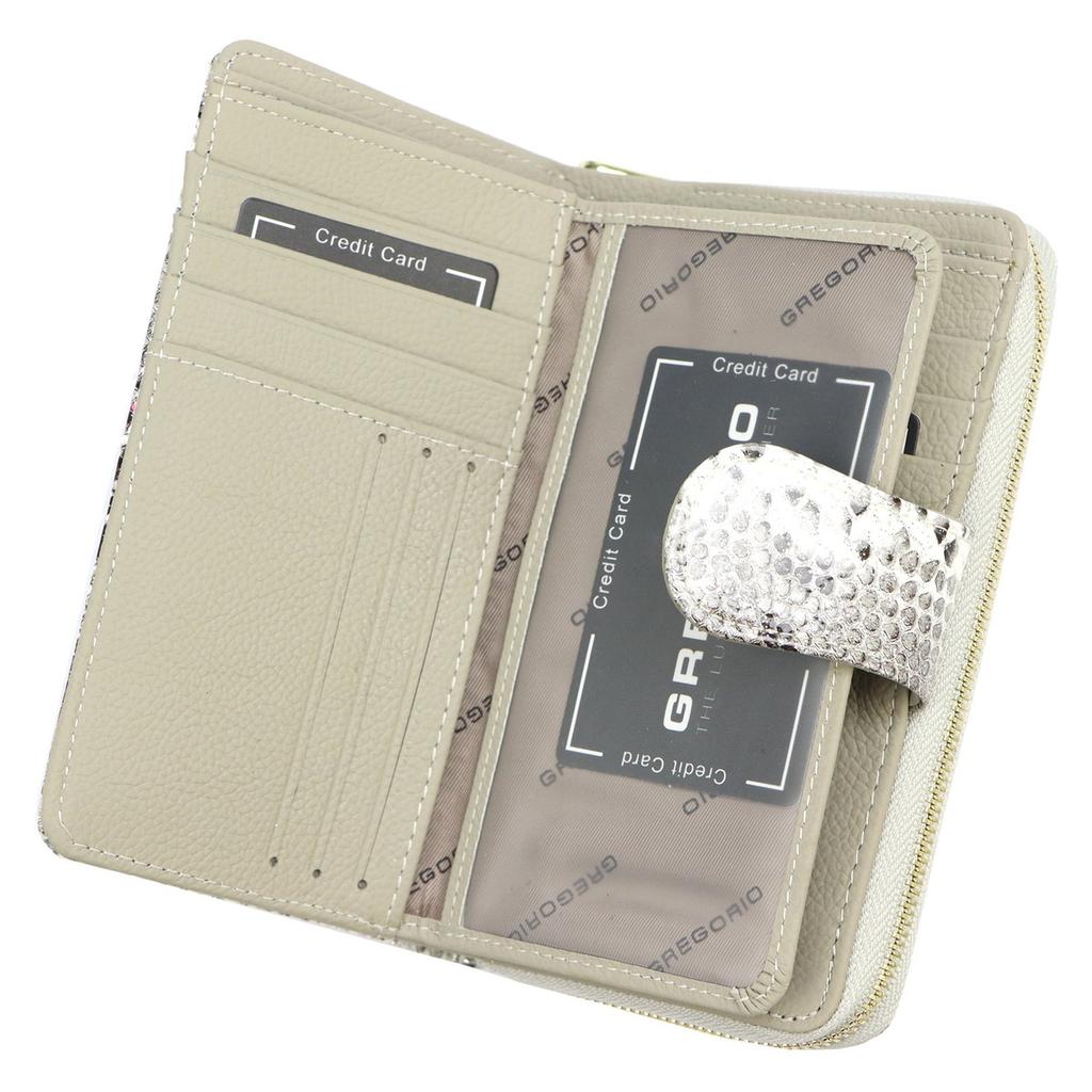 Leder Damen Geldbörse Gregorio VL-116