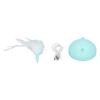 Electric Pet Funny Cat Flashing Ball Feather Turntable Toy Cat Scratching Interactive Play