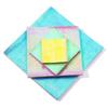 Stationery Supplies Mixed Shining Color DIY Accessories Glittering Origami Paper Scrapbooking Decoration Square Folding Papers