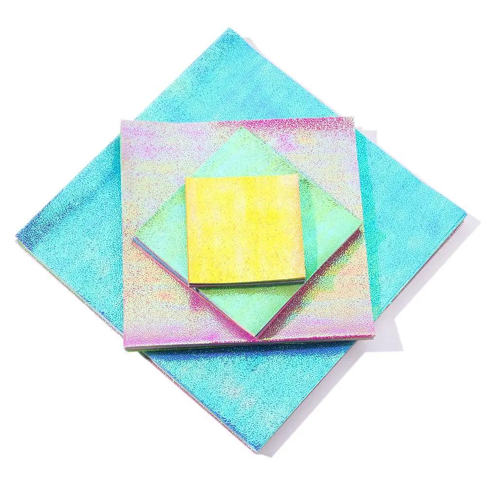 Stationery Supplies Mixed Shining Color DIY Accessories Glittering Origami Paper Scrapbooking Decoration Square Folding Papers