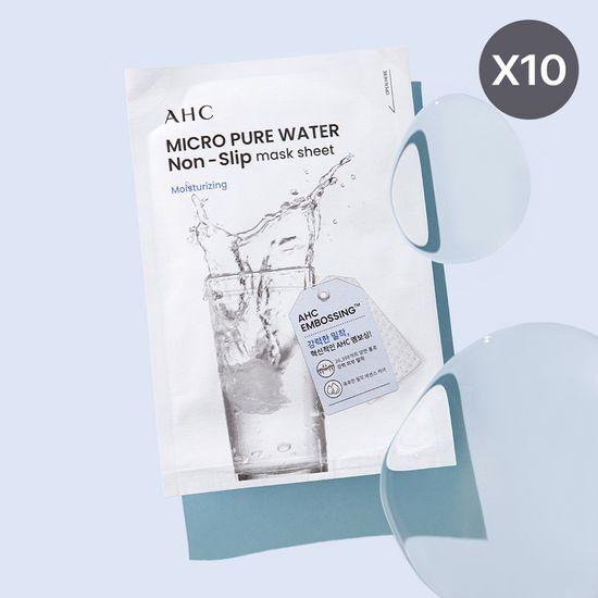 AHC Micro Pure Water Adhesive Mask Sheet 33ml x 10 sheets