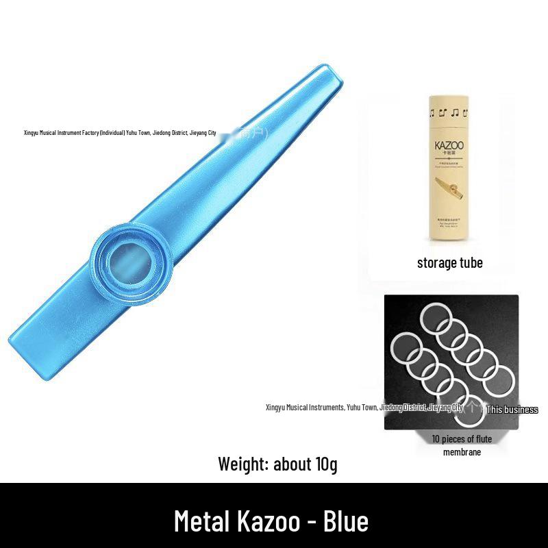 Metal Kazoo Musical Instrument for Early Childhood Education and Adults