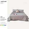 Yiyiai All-Cotton Striped Soy Summer Quilt