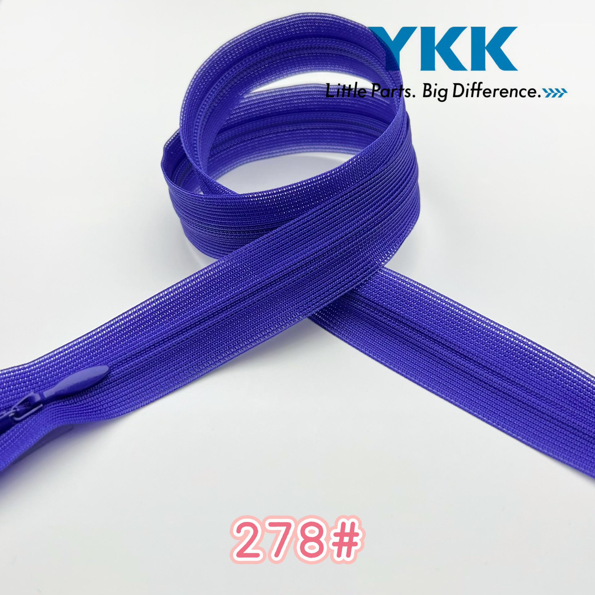 

High-Quality YKK Invisible Mesh Zipper for Dresses & Home Textiles - In Stock for Fast Shipping