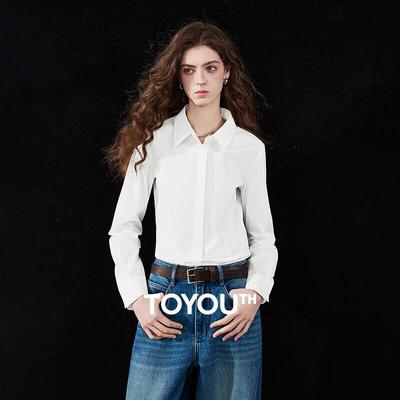 Chuyu Women's Wrinkle-Resistant Stretch Long-Sleeve Shirt