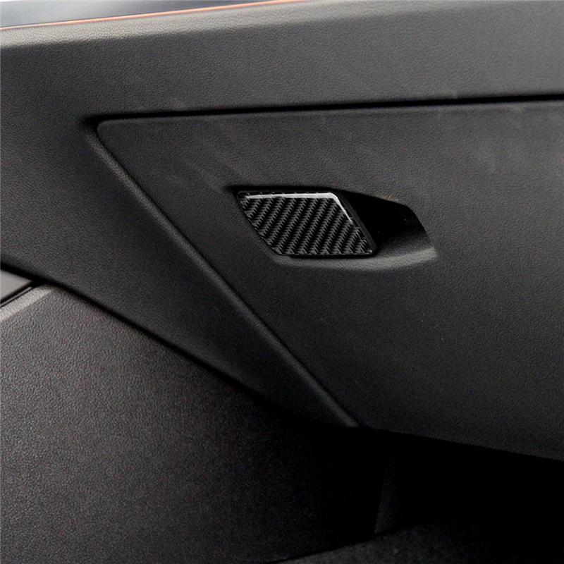 For BMW 3 Series G20 2019-2020 Accessories Car Interior Button Panel Cover Decorative Carbon Fiber Sticker
