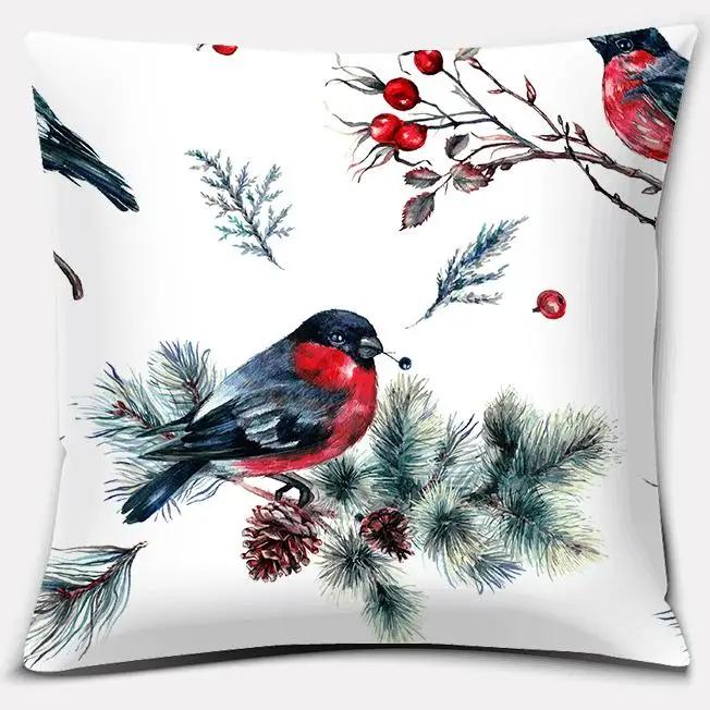 Christmas Decoration Series Pillow Gift Home Office Bedroom Sofa Car Cushion Cover