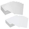 Sublimatie Metalen Visitekaartjes Leeg 0,21/0,22/0,45 mm Dikte Aluminium Printbare Naamkaart voor Custom DIY Print Wit/Zilver