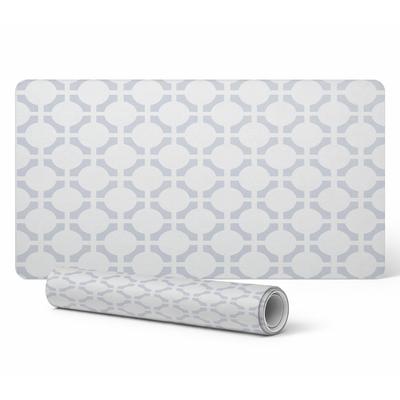 Mata Dekoracyjna Pod Laptopa Na Biurko Geometryczny Wzór Retro 100X50 Cm
