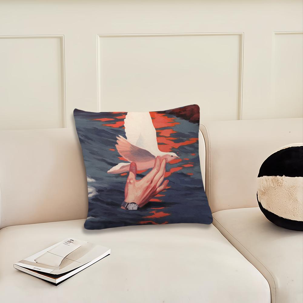 Band M-morat Antes De Que Amanezca Cushion Cover Pillow Cover Decoration Room Home Sofa Living Office Car Nordic Simplicity