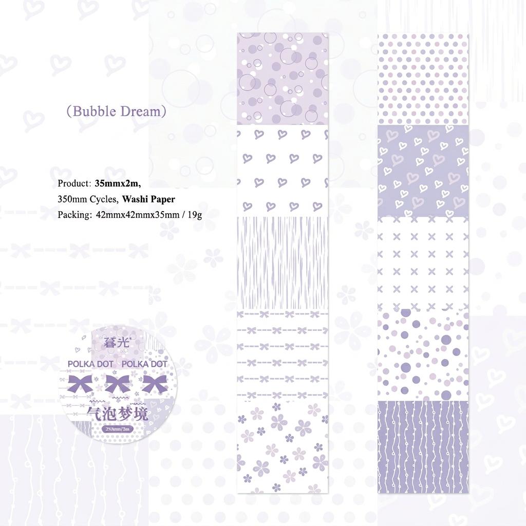 Journal Scrapbooking Tape Clear Printing White Kraft Paper Tape Diy Embellishments Good Adhesion Vintage Washi Tape For Diy