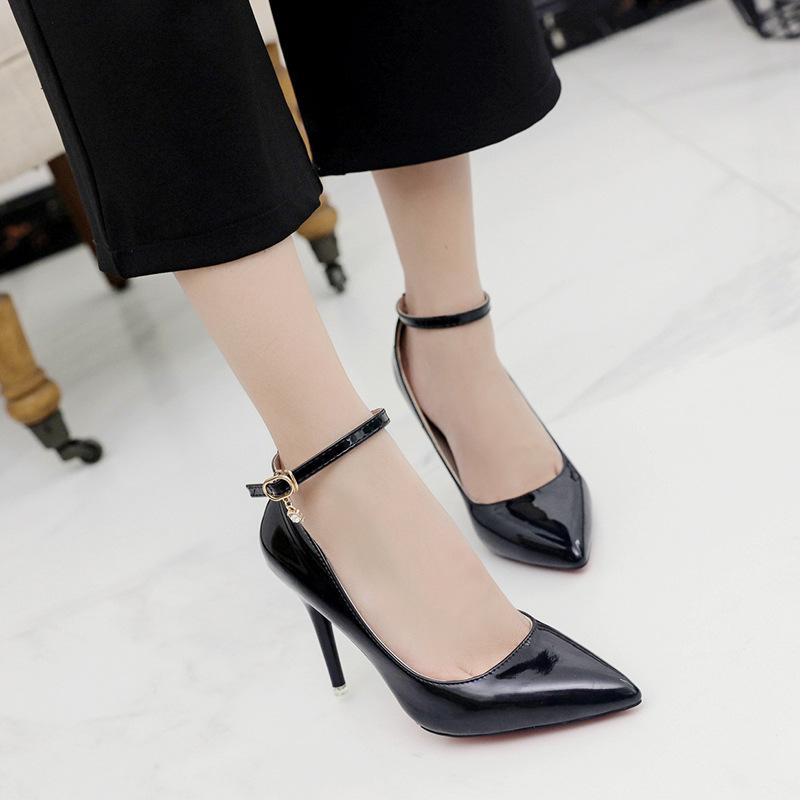 Fashion 2025 New Fashion High Heels Women Pointed Toe Shoes Thin Stiletto Banquet Wedding Shoes Sexy Ladies Party Shoes