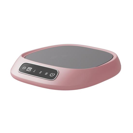 Ayarlanabilir Sıcaklıklı Elektrikli Fincan Isıtıcı Taşınabilir Kahve Çay Kupası Isıtıcı Kablosuz Taşınabilir İçecek Isıtıcı Ped Ofis Ev İçin