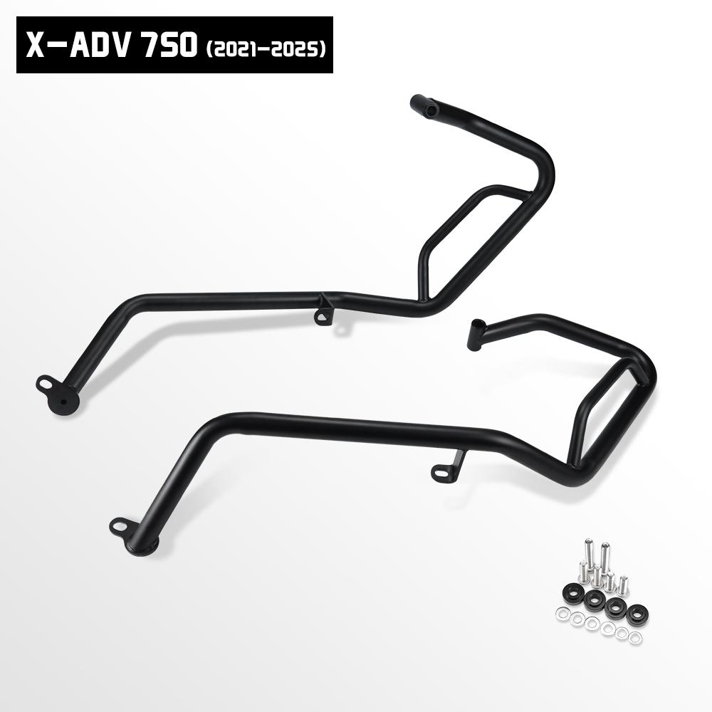 For Honda XADV 750 XADV750 2021-2025 New Model Motorcycle Bumper Protection Metal Anti-collision Bar Frame Protector Frame