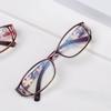 Fashion Anti-Blue Light Reading GlassesUltralight Eye Protection Women Flowers Presbyopia Eyeglasses Portable Hyperopia Eyewear