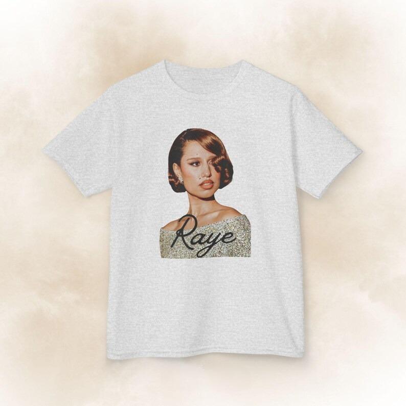 2026 Summer Fashion Trendy Tee Men Women Vintage Top Raye Tour T-shirt Cotton Hip Hop Streetwear Oversized Tshirt