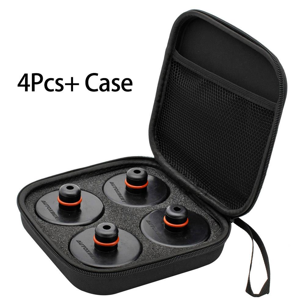 4x For Tesla Model 3 Model S Model X Model Y Car Jack Pad Adapter Rubber Battery & Chassis Protection Black For Lifting Support