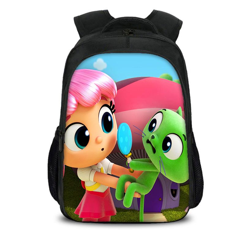 True and the Rainbow Kingdom double-layer backpack with large capacity cartoon print for kindergarten children and students
