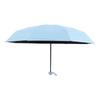Parasol Podróżny Słońce Deszcz 5 Składany Ochrona UV Prezent Przenośny z Pudełkiem dla Mężczyzn Kobiet Niebieski