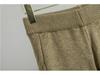 European Casual Knitwear Set - Women’s Hooded Cable Sweater & Wide-leg Pants Two-piece for Spring/Autumn