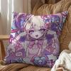 Cartoon Amechan KAngel NSO Pillow Case Sofa Living Room Bedroom Headboard Backrest Cushion Square Cushion Nap Time