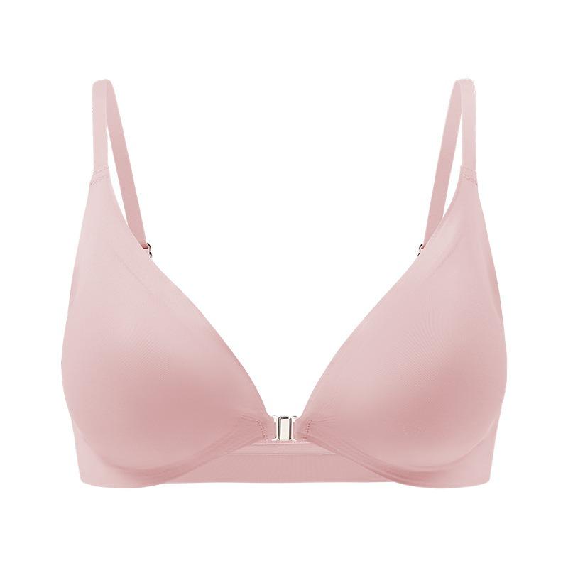 Reggiseno da Donna S Plus Size con Chiusura Frontale Push-Up Senza Cuciture Sottile