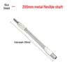 Universal Right Angle Flexible Screwdriver Attachment with Electric Drill Connection