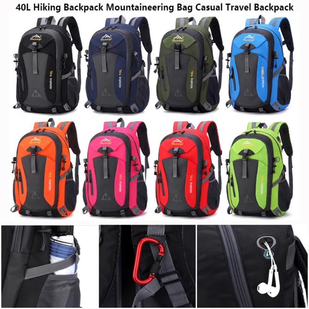 40L Hiking Backpack Waterproof Camping Outdoor Hiking Backpack Mountaineering Bag for Men Women