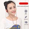 3-Meter Extended Wired In-Ear Headphones with Sound Card Compatibility for Mobile, Computer, Electronic Keyboard, and MP3