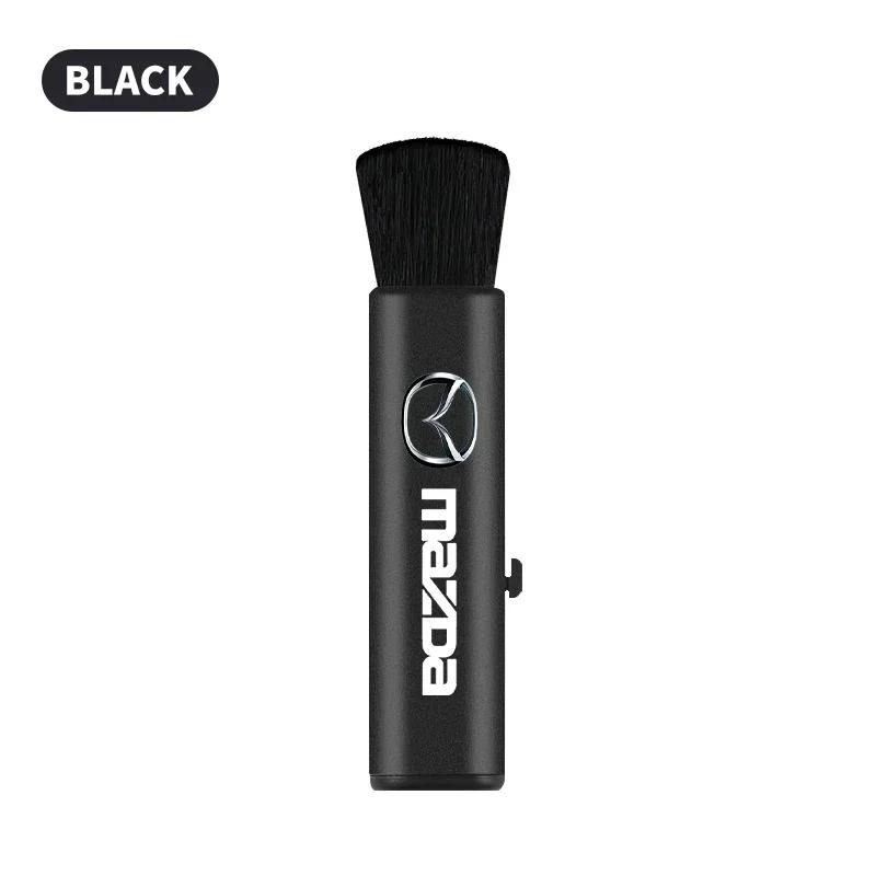 

2025 Hot Car Retractable Cleaning Brush Plastic Handle Wool Small Brush For Mazda 2 3 5 6 M5 Ms CX-4 CX-5 CX6 M3 M6 MX3 MX5 Acce чорний