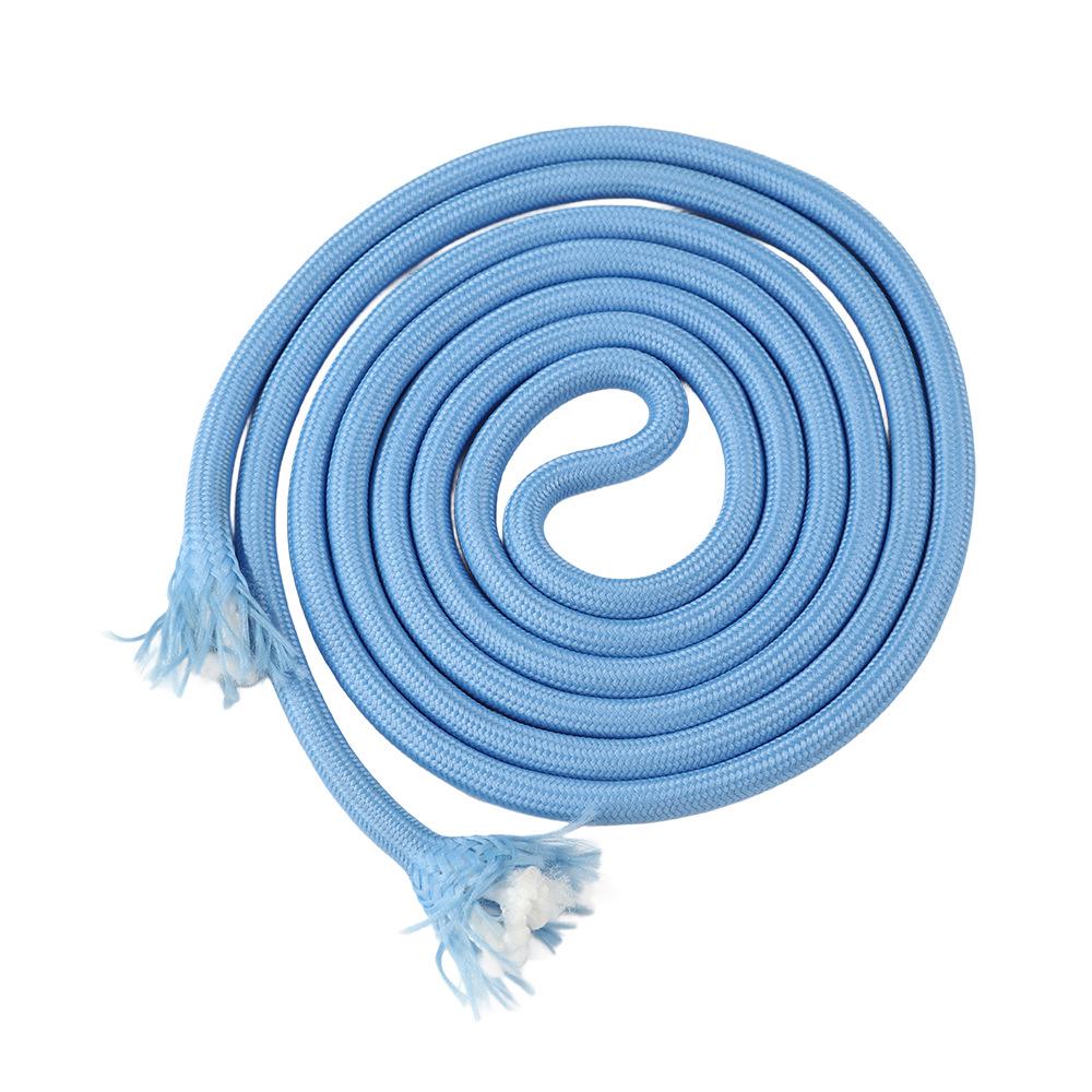 7MM Wear-Resistant Color Polyester Core-Spun Chinese Knot Braiding Rope for Handmade DIY Bag and Hanging Rope Projects.