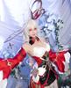 NOKIJP Alice Wig Genshin Impact Cosplay Heat-Resistant Wig Silky Smooth Easy to Style Genshin Impact Mondstadt Alice Witch Gathering Great Witch
