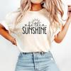 Be The Sunshine, Summer Shirt For Women, Kindness Natural T-Shirt Unisex T-Shirt