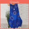 Dames Boho Zomerjurk Midi Lengte Zomer Avond Cocktailfeest Strandjurk Maat S T/m 5xl Met Elegant Kant Hol Ontwerp