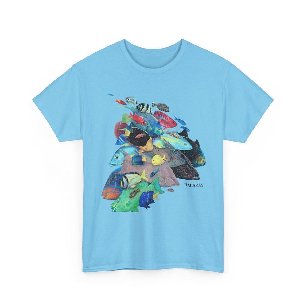 

1990 vintage distressed bahamas reproduction tshirt 4XL