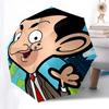 Mr. Bean, Cartoon Automatic Opening and Closing, 8 rib Structure Portable Umbrella, Suitable for Men and Women in All Seasons  Perfect Gift