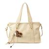 Simple Vintage Solid Color PU Leather Women's Shoulder Bags Versatile Glossy Ladies Messenger Bag Large Capacity Female Tote Bag