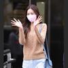 2025 Autumn Women's Striped Cable Knit Cardigan