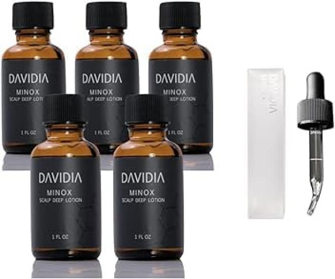DAVIDIA Minox Minoxidil Hair Growth Scalp Care Tonic Minox Minoxidil Derivative Hypoallergenic Hair Growth Agent for early scalp First 100 days set