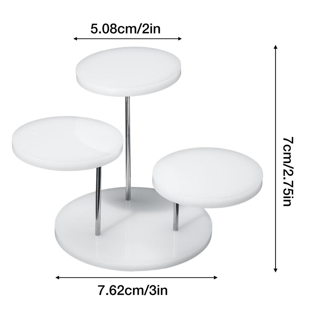 Jewelry Display Stand Earrings Necklace Ring Jewelry Display Tray Multi-Layer Storage Racks Organizer Holder Make Up Decorations