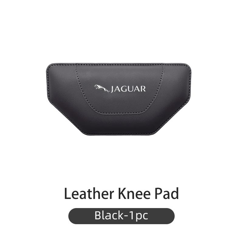 Car Interior Leg Knee Rest Pads Leather Cushion For Jaguar XF XJ XE XK S-Type F-Type X-Type F-Pace I-Pace E-Pace PP23