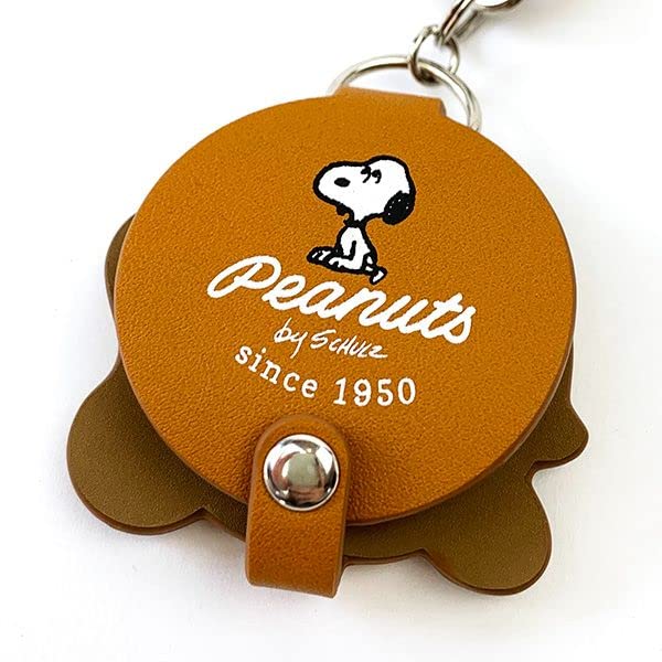 Fieldwork Snoopy Pocket Watch with Magnifying Bag Glass, Charm, Brown, PNT028-1, Women's
