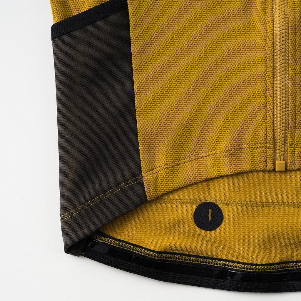 Kapelmuur Crossover 3 Cycling Short Sleeve Size M Jersey, Yellow,