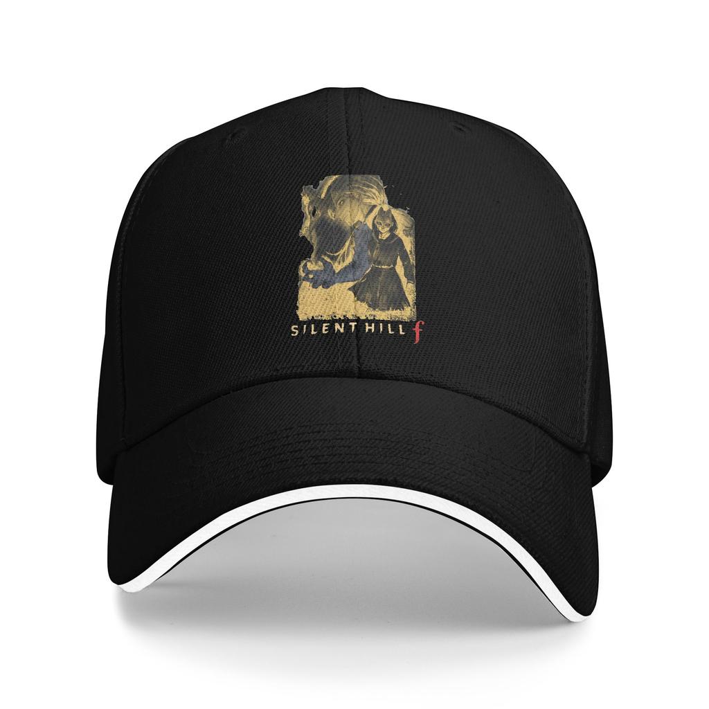 Silent Hill F Horror Game Baseball Cap Fashion  Sandwich Cap Unisex Style Adjustable Caps Hat Activities