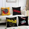J-Judas-Priest Musik Kissenbezug Wendbarer Plüschkissenbezug – Für Auto, Sofa, Schlafzimmer, perfekt als Geschenk.