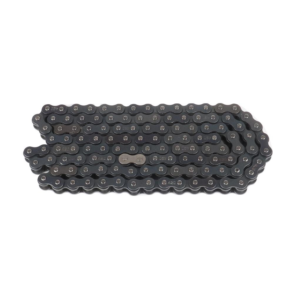420 Chain 120 Links Replacement for ATV 110CC-250CC Off-road Motorcycle Modification Universal Thick Chain 420 Reinforced Chain