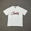 Unisex Übergroßes Baumwoll-Grafik-T-Shirt Lockerer Schnitt Rundhalsausschnitt Kurzarm T-Shirt Herren Damen Freizeit