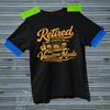 Retired Vacation Mode Shirt, Retro Script Retirement Tee, Funny Retired Gift, Comfort Colors 1717