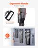 Portable Socket Organizer Set 3PCS 76-Clip Magnetic Socket Tray Metric/SAE
