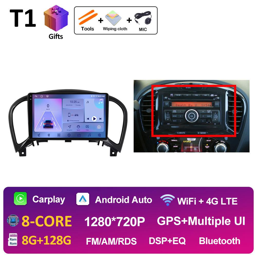 For Nissan Juke YF15 2010 2011 2012 2013 2014 Car Radio Multimedia Video Player Cooling Fan DSP Stereo GPS Navigation Autoradio
